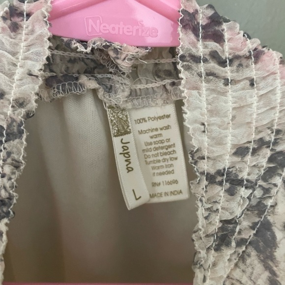 Japna Snake print size large Junior top - Picture 3 of 4